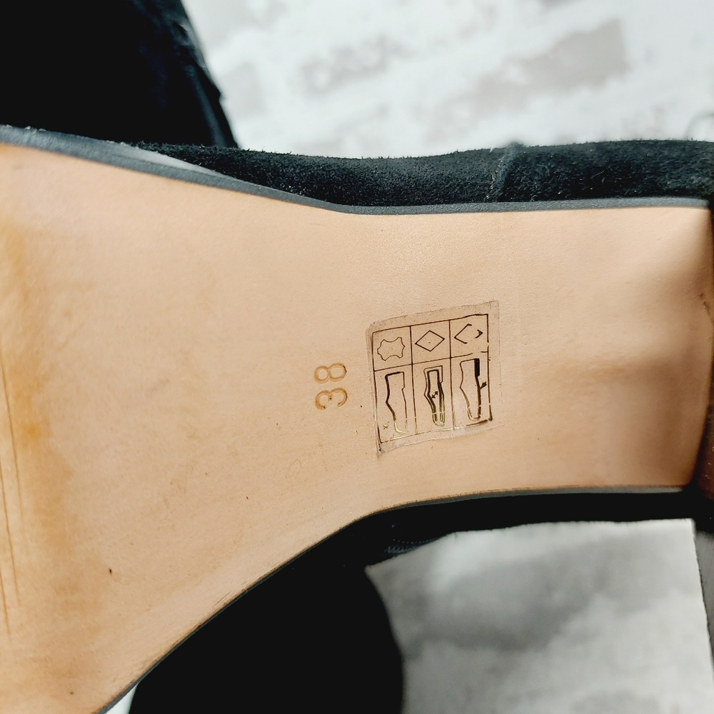 New FREE PEOPLE Suede Echo Platform Over The Knee Boots  C471 - Picture 11 of 15